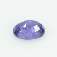 2.20 Cts Unheated Natural Purple Sapphire Loose Gemstone Oval Cut