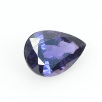 2.16 cts Natural Purple Sapphire Loose Gemstone Pear Cut
