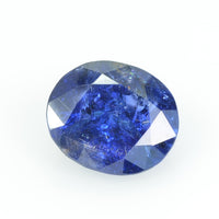 2.72 Cts Natural Blue sapphire loose gemstone oval cut