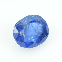 3.08 Cts Natural Blue sapphire loose gemstone oval cut