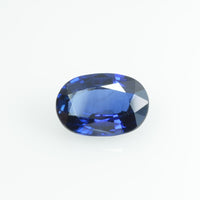 0.91 Cts Natural Blue sapphire loose gemstone oval cut