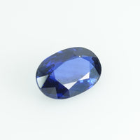 0.98 Cts Natural Blue sapphire loose gemstone oval cut