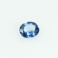 0.51 Cts Natural Blue Sapphire Loose Gemstone Oval Cut