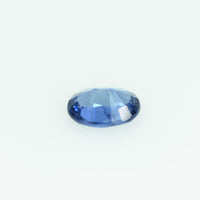 0.53 Cts Natural Blue Sapphire Loose Gemstone Oval Cut