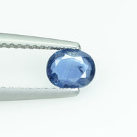 0.55 Cts Natural Blue Sapphire Loose Gemstone Oval Cut