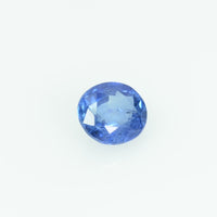 0.57 Cts Natural Blue Sapphire Loose Gemstone Oval Cut