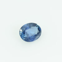 0.63 Cts Natural Blue Sapphire Loose Gemstone Oval Cut