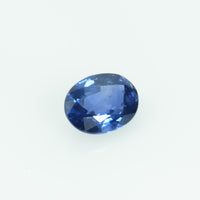 0.68 Cts Natural Blue Sapphire Loose Gemstone Oval Cut