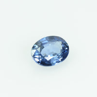 0.76 Cts Natural Blue Sapphire Loose Gemstone Oval Cut