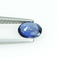 0.81 Cts Natural Blue Sapphire Loose Gemstone Oval Cut