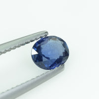 0.81 Cts Natural Blue Sapphire Loose Gemstone Oval Cut
