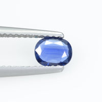 0.41 Cts Natural Blue Sapphire Loose Gemstone Oval Cut
