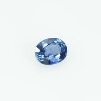 0.44 Cts Natural Blue Sapphire Loose Gemstone Oval Cut
