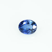 0.45 Cts Natural Blue Sapphire Loose Gemstone Oval Cut