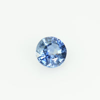 0.49 Cts Natural Blue Sapphire Loose Gemstone Round Cut