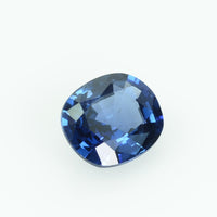 1.38 Cts Natural Blue Sapphire Loose Gemstone Oval Cut