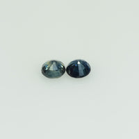 3.4 mm Natural Blue Sapphire Loose Gemstone Round Cut