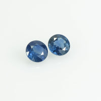 4.3mm Natural Blue Sapphire Loose Gemstone Round Cut