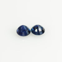 4.4 mm Natural Blue Sapphire Loose Gemstone Round Cut