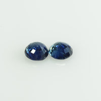 4.6 mm Natural Blue Sapphire Loose Gemstone Round Cut
