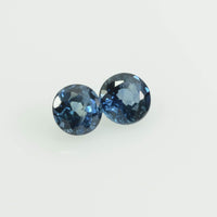 3.2 mm Natural Blue Sapphire Loose Gemstone Round Cut
