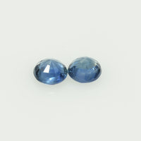 3.2 mm Natural Blue Sapphire Loose Gemstone Round Cut