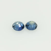 3.2 mm Natural Blue Sapphire Loose Gemstone Round Cut