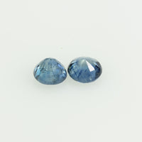 3.2 mm Natural Blue Sapphire Loose Gemstone Round Cut