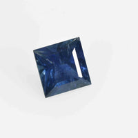 0.63 Cts Natural Blue Sapphire Loose Gemstone Sqaure Cut