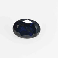 0.65 Cts Natural Blue Sapphire Loose Gemstone Oval Cut