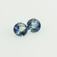 3.3 mm Natural Blue sapphire loose gemstone Round cut