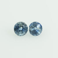 3.2 mm Natural Blue Sapphire Loose Gemstone Round Cut