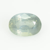 3.11 Cts Natural Green Sapphire Loose Gemstone Oval Cut