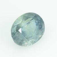 4.62 Cts Natural Green Sapphire Loose Gemstone Oval Cut