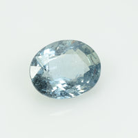 3.14 Cts Natural Pastel Blue Sapphire Loose Gemstone Oval Cut
