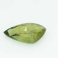 4.10 Cts Natural Green Sapphire Loose Gemstone Fancy Cut
