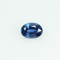 0.52 Cts Natural Blue Sapphire Loose Gemstone Oval Cut