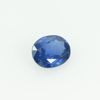 0.75 Cts Natural Blue Sapphire Loose Gemstone Oval Cut