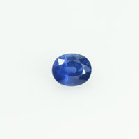Natural Blue sapphire loose gemstone oval cut