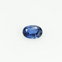 Natural Blue sapphire loose gemstone oval cut