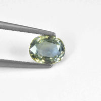 1.50 Cts Natural Bi-color Sapphire Loose Gemstone Oval Cut