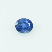 0.95 Cts Natural Blue Sapphire Loose Gemstone Oval Cut