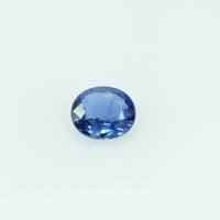 0.50 Cts Natural Blue Sapphire Loose Gemstone Oval Cut