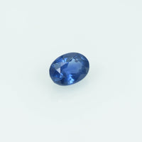 0.71 Cts Natural Blue Sapphire Loose Gemstone Oval Cut