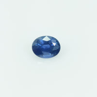 0.57 Cts Natural Blue Sapphire Loose Gemstone Oval Cut