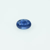 0.56 Cts Natural Blue Sapphire Loose Gemstone Oval Cut
