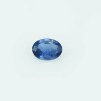 0.43 Cts Natural Blue Sapphire Loose Gemstone Oval Cut