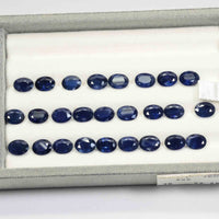 8x6 MM Natural Blue Sapphire Loose Gemstone Oval Cut