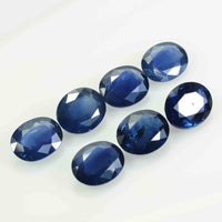 10x8 MM Natural Blue Sapphire Loose Gemstone Oval Cut