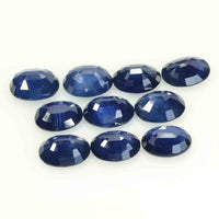 9x7 MM Natural Blue Sapphire Loose Gemstone Oval Cut